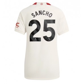 Manchester United Jadon Sancho #25 Tredje trøje Dame 2023-24 Kort ærmer